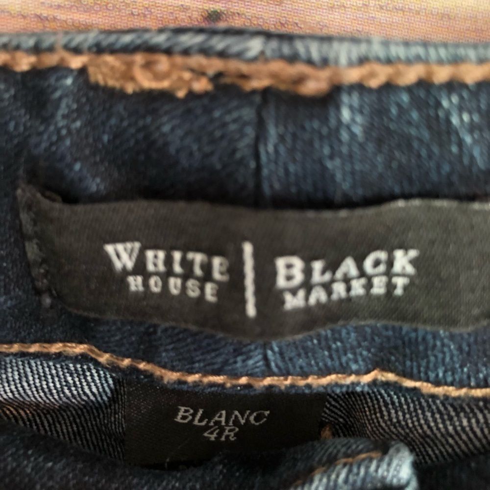 🍒 WHBM slim Leg Jeans size 4R - Picture 4 of 4